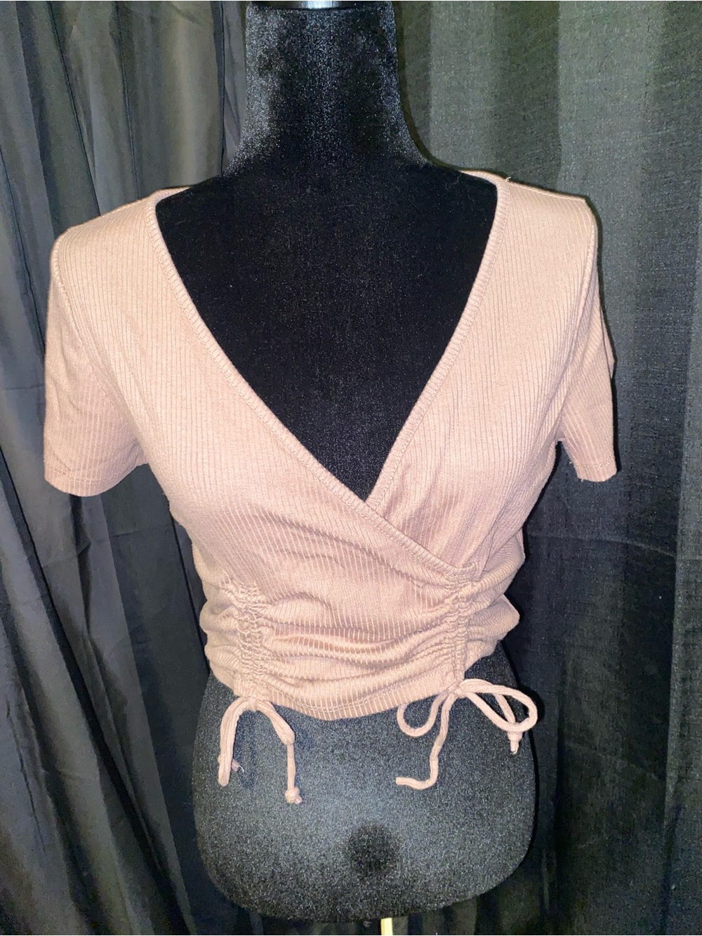 Dusty Rose crop top